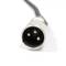 Audio-Kabel XLR 3pin Instrument Mikrofon-Buchse 6,3 mm Stecker auf Stecker 2m