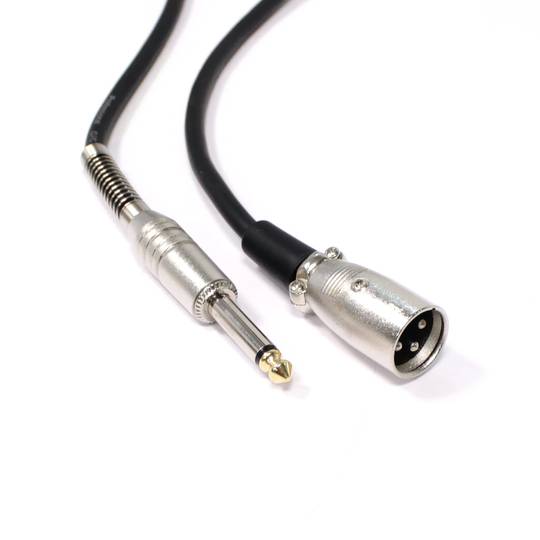 Adapter Stecker für 3-polig Mikrofon Buchse-Buchse XLR Kabel-Verbindungsstück 