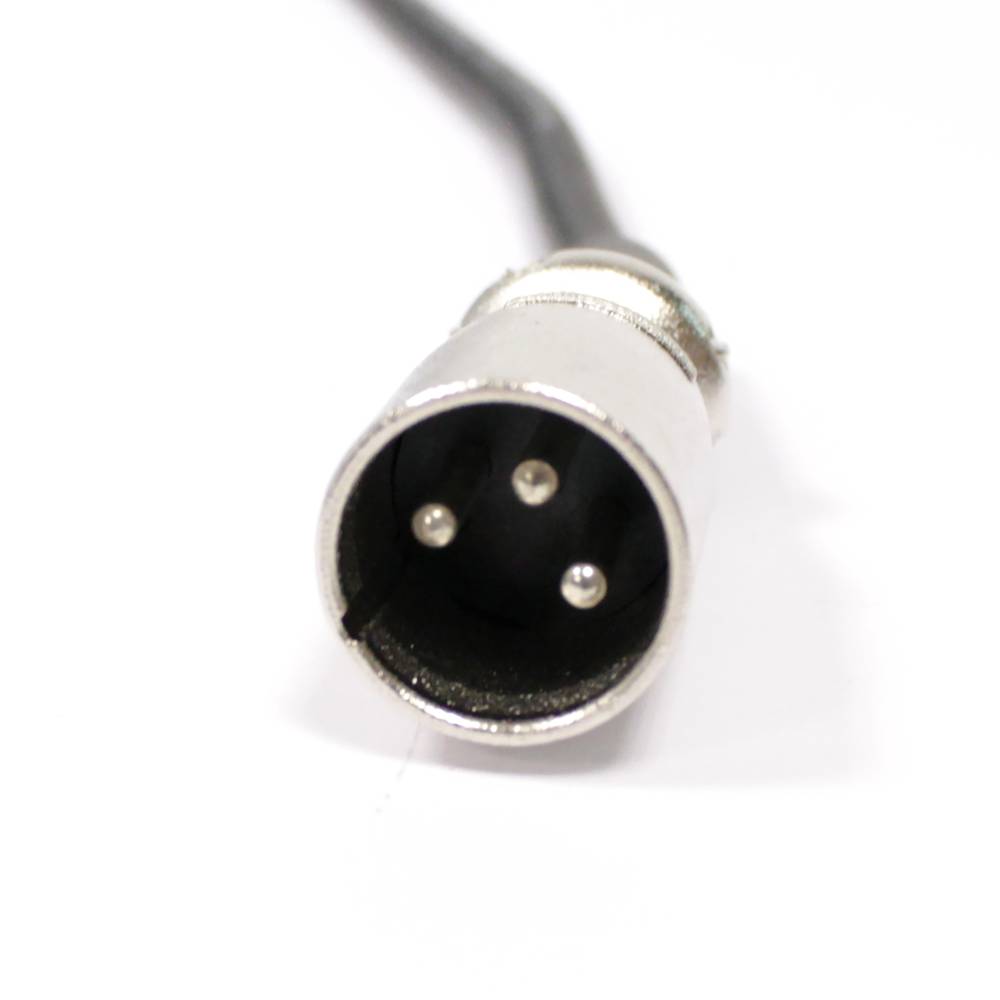 Cabo de áudio XLR 3 pinos instrumento microfone 6,3 milímetros masculino para 15m masculinos