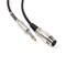 Audiokabel microfooninstrument XLR 3-pins vrouwelijk naar jack 6,3 mm mannelijk 5 m