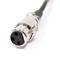 Audiokabel microfooninstrument XLR 3-pins vrouwelijk naar jack 6,3 mm mannelijk 5 m