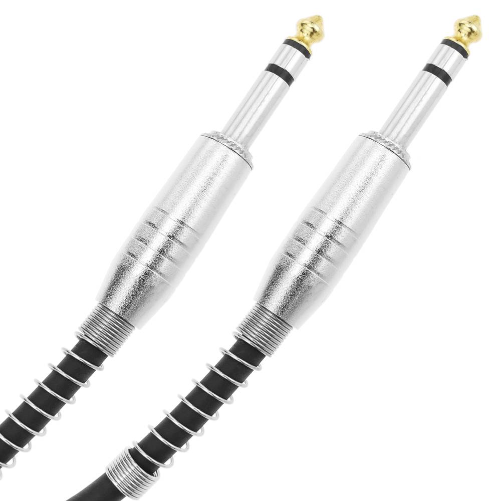 XLR Male auf 6,3mm Mono Klinke Kabel Vitalco 3m Mikrofonkabel 3 Polig auf 6,3 TS Klinkenstecker Adapter 