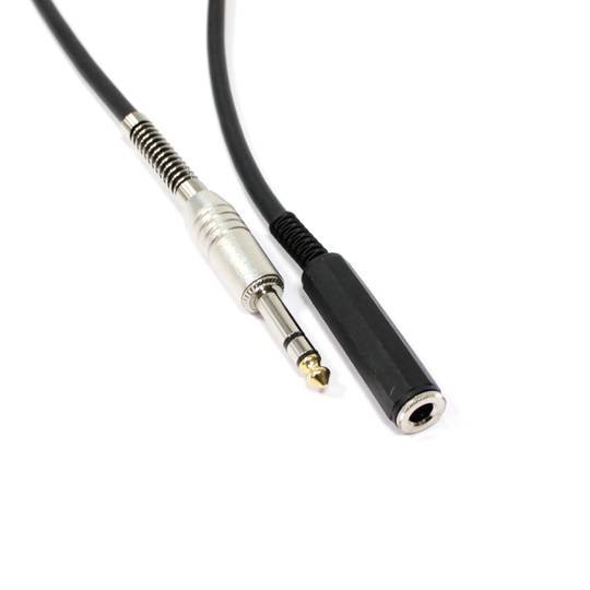 Instrument microphone stéréo Câble audio jack 6,3 mm TRS mâle à 2m Femme