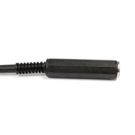 Instrument microphone stéréo Câble audio jack 6,3 mm TRS mâle à 2m Femme