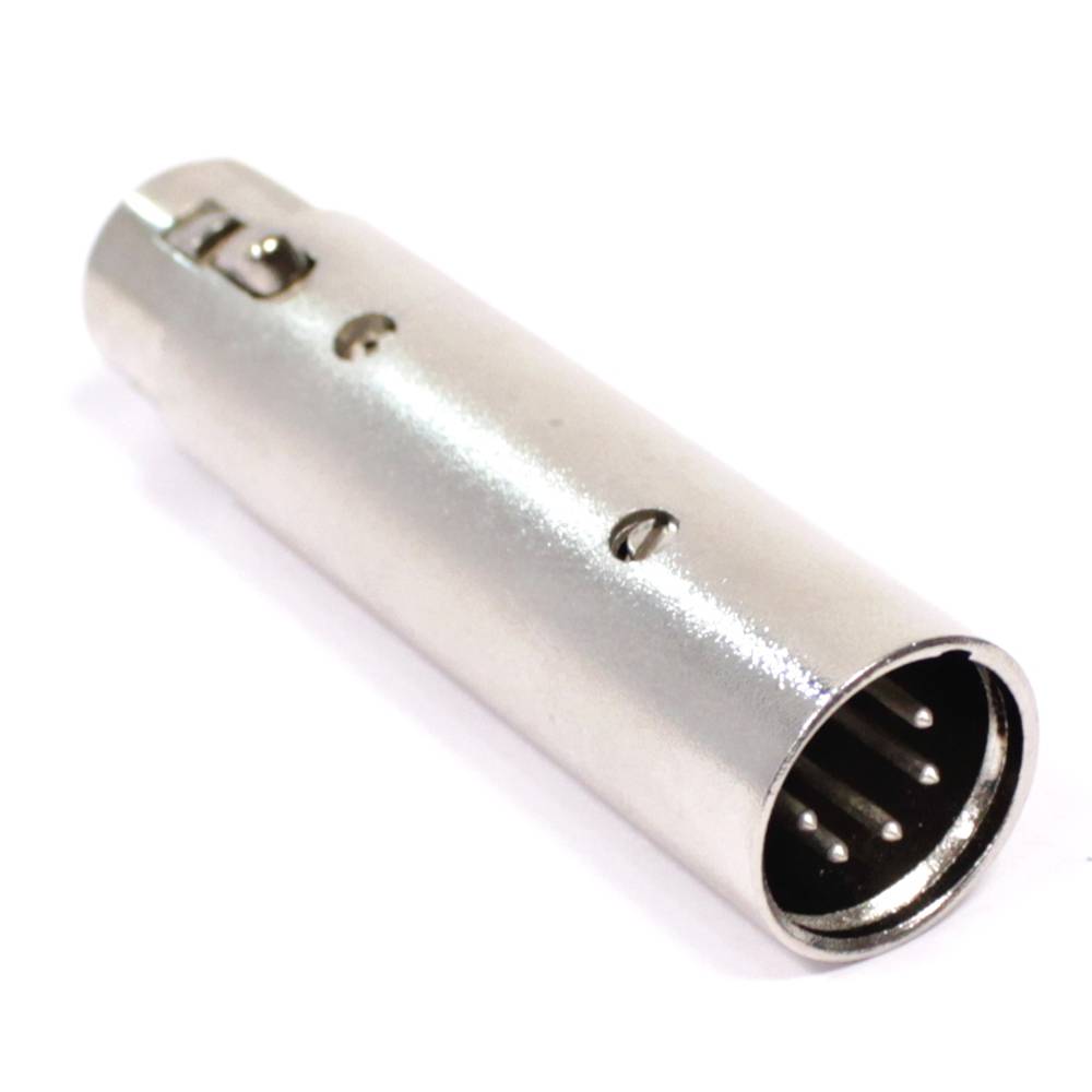 Adaptateur XLR3 femelle vers XLR5 mâle
