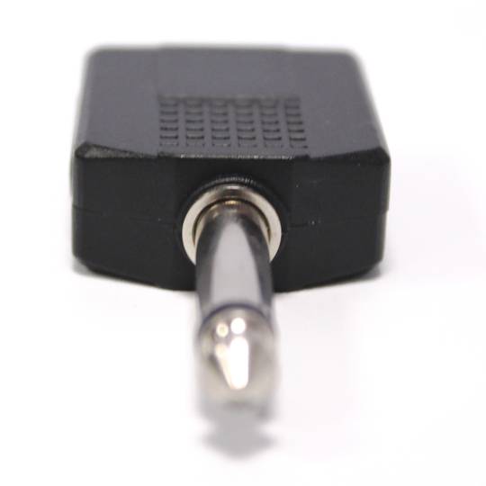 Duplicator 6.3mm mono audio jack 6.3mm male to female 2xjack