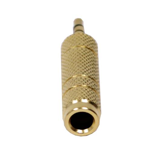 Audio-Adapter 6,3-mm-Stereo-Klinkenbuchse-weiblich-zu-Mann-Miniklinke 3,5 mm-