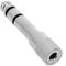 Adattatore audio stereo da jack maschio da 6,3 mm a minijack femmina da 3,5 mm
