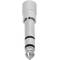 Adattatore audio stereo da jack maschio da 6,3 mm a minijack femmina da 3,5 mm
