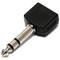 Duplicador àudio estèreo TRS 1xjack 6.3mm mascle a 2xjack 3.5mm femella