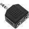 Adaptateur stéréo audio (Jack 3,5 mm-M-/ 2 x Jack 3,5 mm--H)