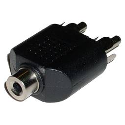 Adaptador audio estéreo TRS jack-6.3mm-hembra a minijack-3.5mm-macho -  Hiper Electrón