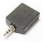 Adaptador d'àudio estèreo 1 x minijack-3.5-mascle a 2 x jack-6.3mm-femella