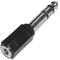Adapter audio stereo (Jack-3,5 mm-H / Jack-6,3 mm-M)