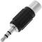 Audio-Adapter Cinch-Buchse auf 3,5 mm Klinkenstecker