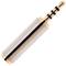 Jack da 3,5 mm audio adattatore a 4 pin femmina a jack da 2,5 mm maschio