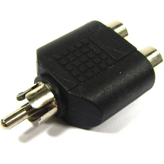 RCA-M/2xRCA-H Adapter