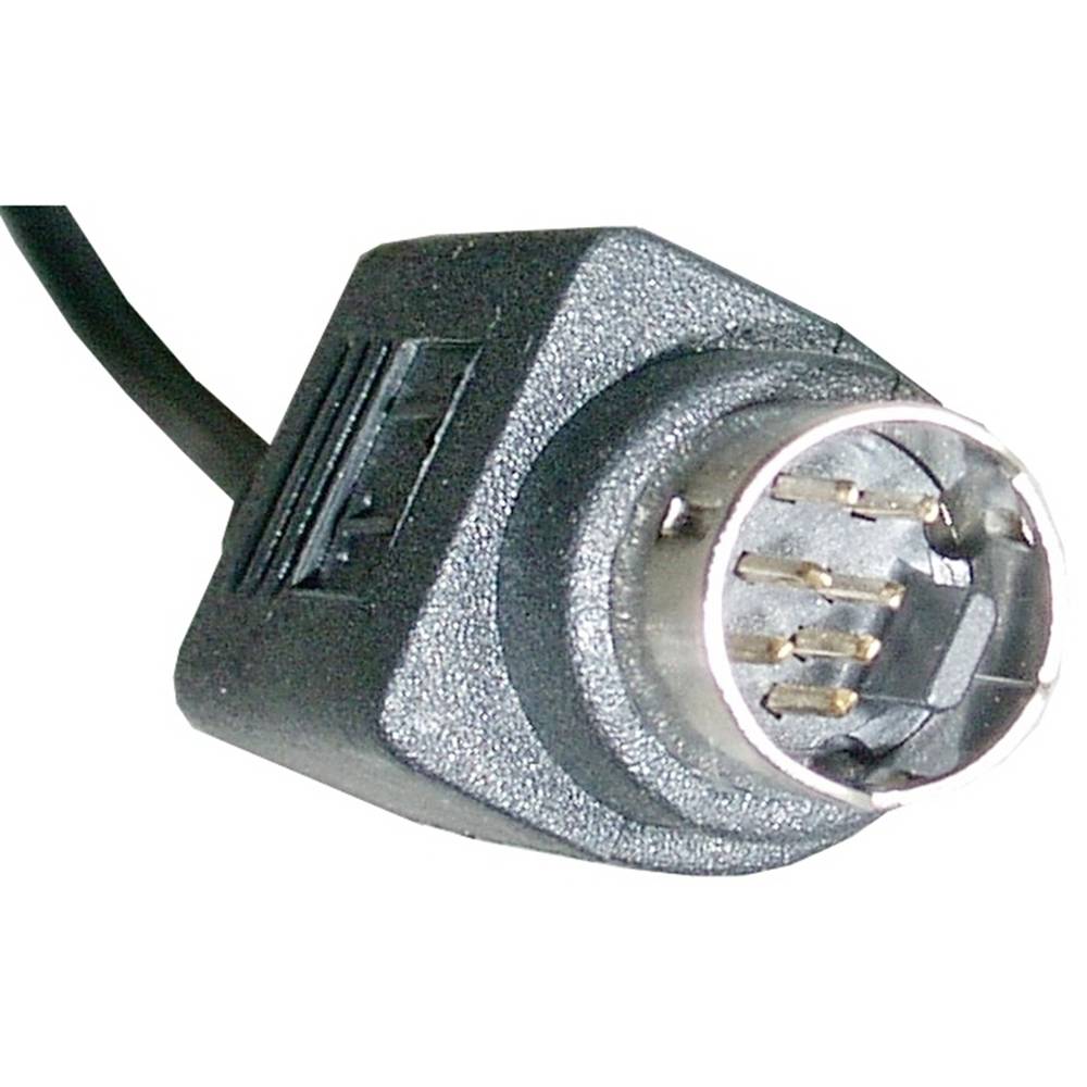 Adaptateur vidéo composite RCA SVHS-Femme Mini DIN 4 broches mâle -  Cablematic