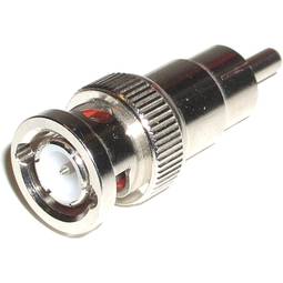 Adaptador Coaxial (BNC/RG59-M a RCA-M)