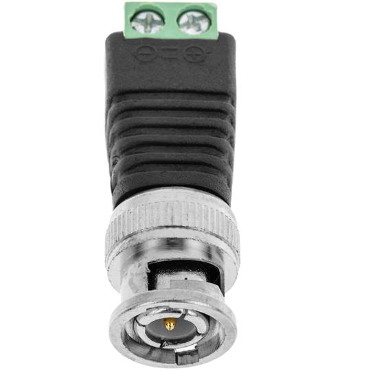 Adapter BNC męski na zaciskowy