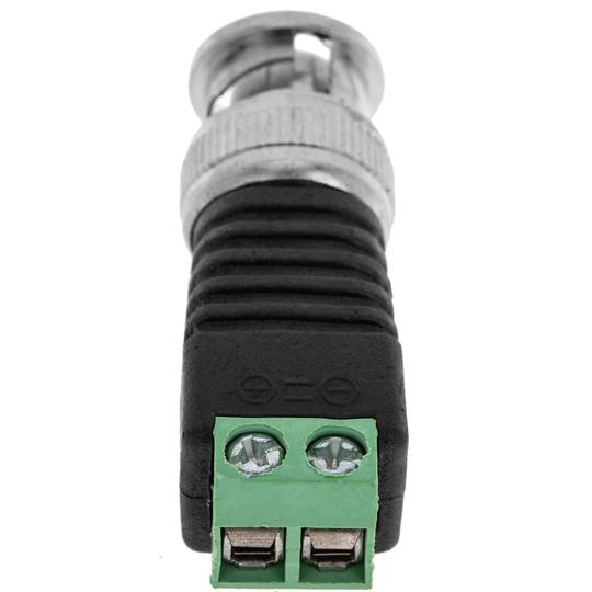 Adapter BNC męski na zaciskowy