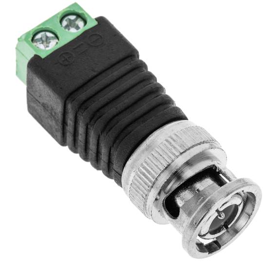 Adapter BNC męski na zaciskowy