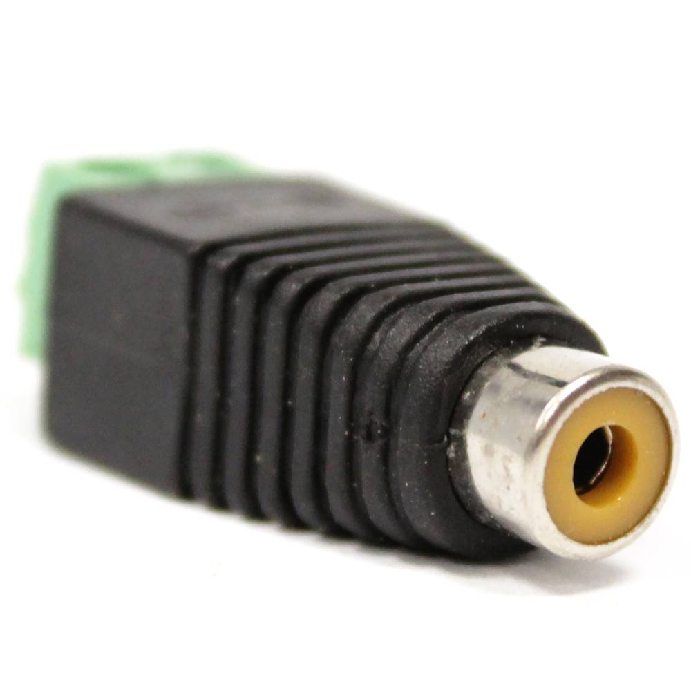 Adaptateur RCA femelle à bornier