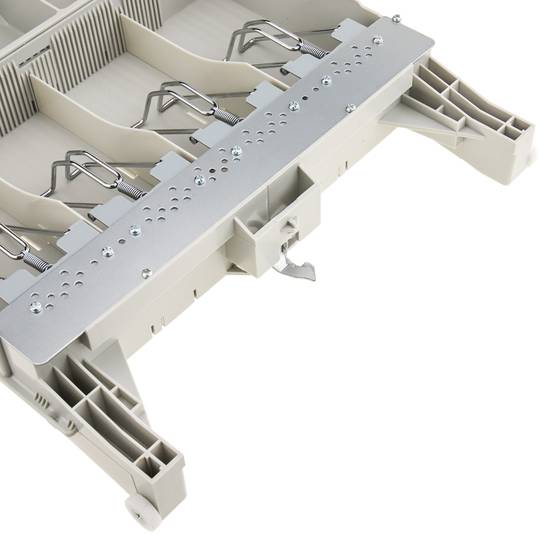 Cash drawer automatic beige with RJ11 for POS printer cash register