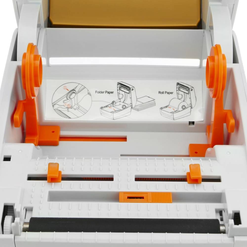 Stampante termica per etichette 130 mm con USB TCP/IP RS232 modello Rongta RP410