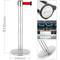 Spacer post 2 pcs stainless steel with 3m extensible tape 320 x 63 x 910 mm