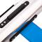 Pal separador 2 unitats en acer inoxidable amb cinta extensible blava i vermella de 3 m 320 x 63 x 910 mm
