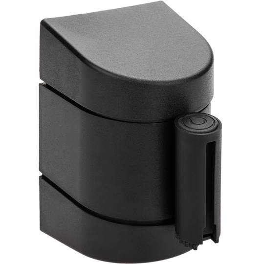 Plastikowy uchwyt ścienny z 2 m czerwoną zwijaną taśmą