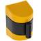 Fixation murale noir jaune avec ruban rétractable rouge 5m