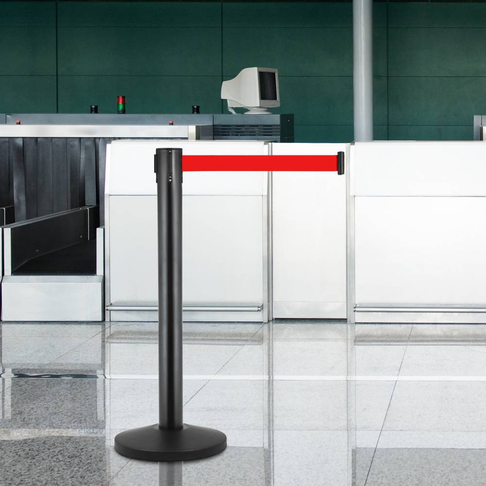 Replacement cassette for retractable tape 5m red