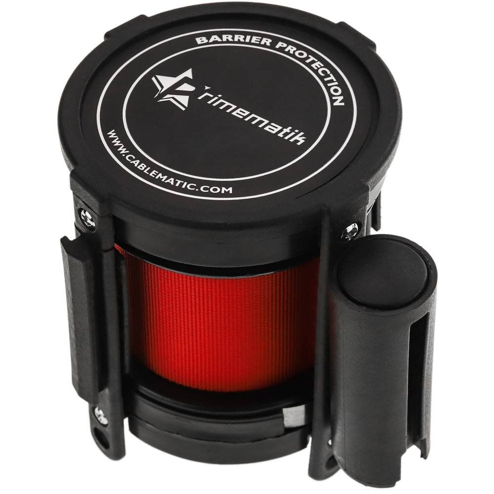 Replacement cassette for retractable tape 5m red