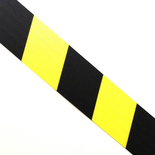 Casette replacement for retractable tape 2m yellow black