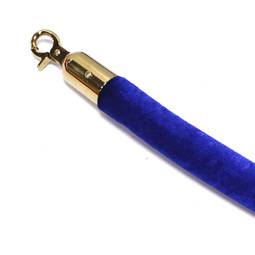 Lace Blue Velvet Beitrag 32x1500mm/Gold