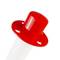Poteaux de barrière de chaîne de files attente 31x91 cm rouge blanc 2 unités