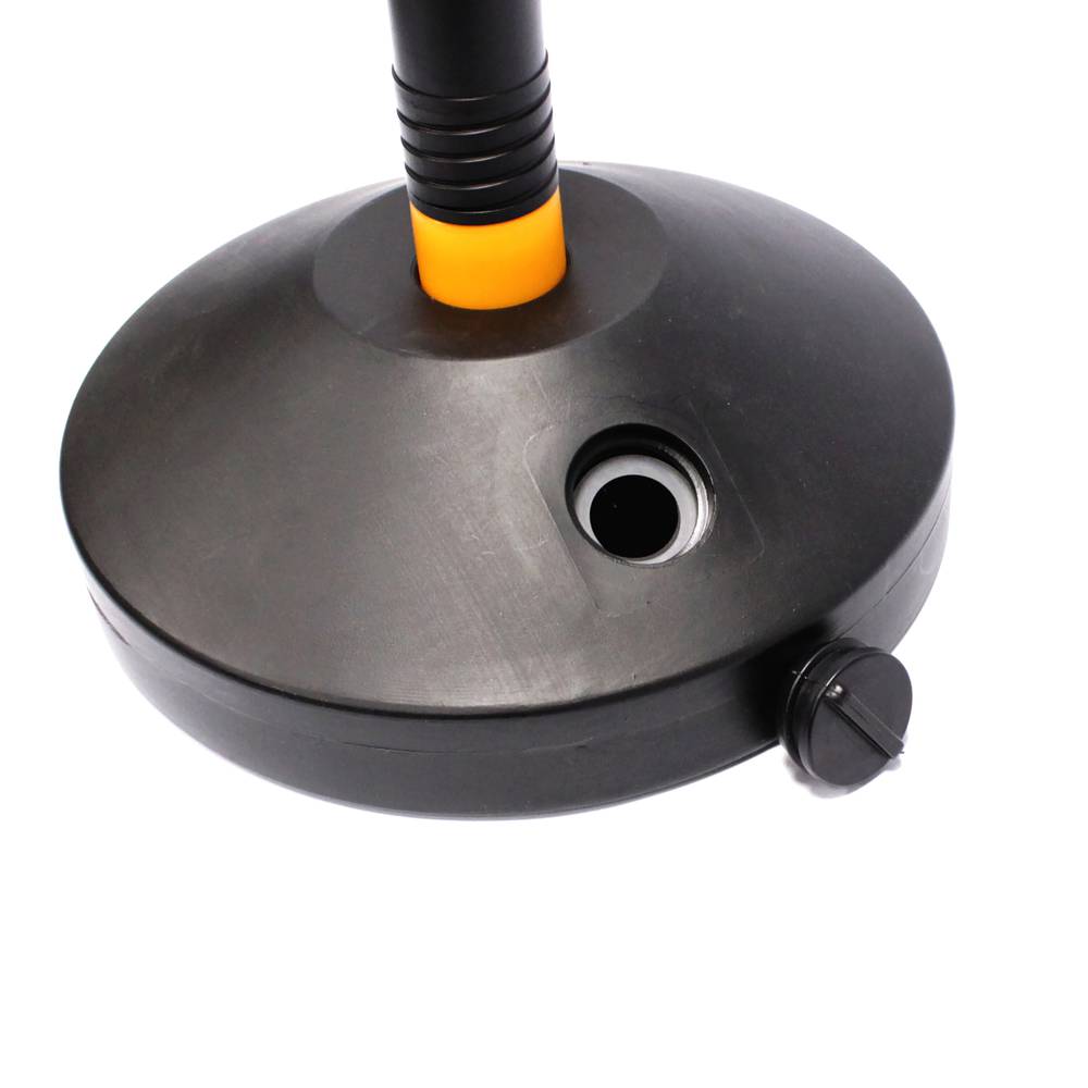 Paletti di delimitazione a catena per gestione code 320x1000 mm giallo nero