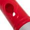 Poste separador de corrente para gestão de filas 35 x 105 cm branco vermelho