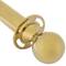Divisorio per palo finitura circolare 2 unità oro per cavo 320 x 50 x 980 mm