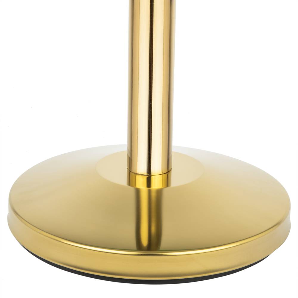 Divisorio per palo finitura circolare 2 unità oro per cavo 320 x 50 x 980 mm