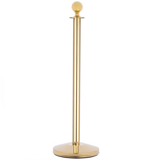Divisorio per palo finitura circolare 2 unità oro per cavo 320 x 50 x 980 mm