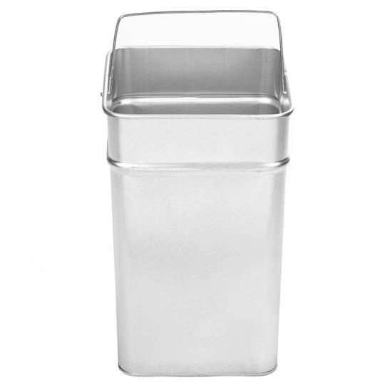 Prostokątny kosz na śmieci z popielniczką