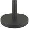 320mm black base for retractable retractable tape post