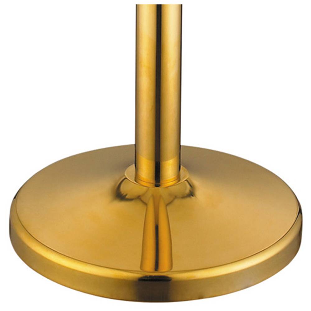 350mm de base d'or pour extensible poste de ceinture rétractable