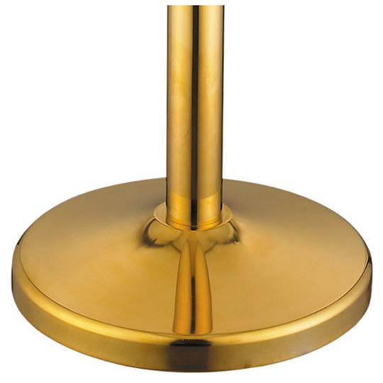350mm de base d'or pour extensible poste de ceinture rétractable