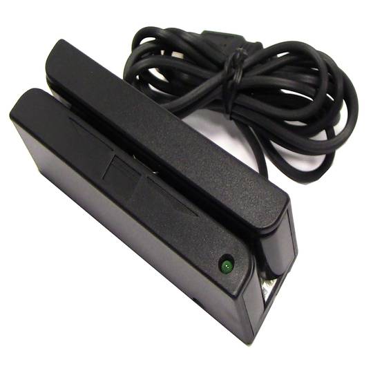 Czytnik kart magnetycznych Track 1 + 2 + 3 (USB)