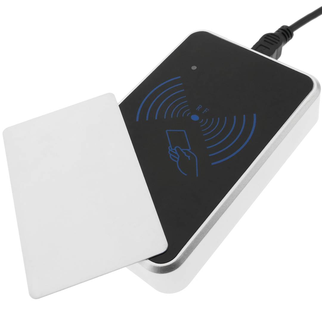 Proximity ID Card Reader RFID EM4100 125KHz USB - Cablematic