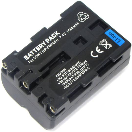Battery compatible with Sony NP-FM500H